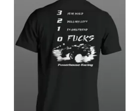 Powerhouse Racing No Fucks T-Shirt Ex-Girlfriend
